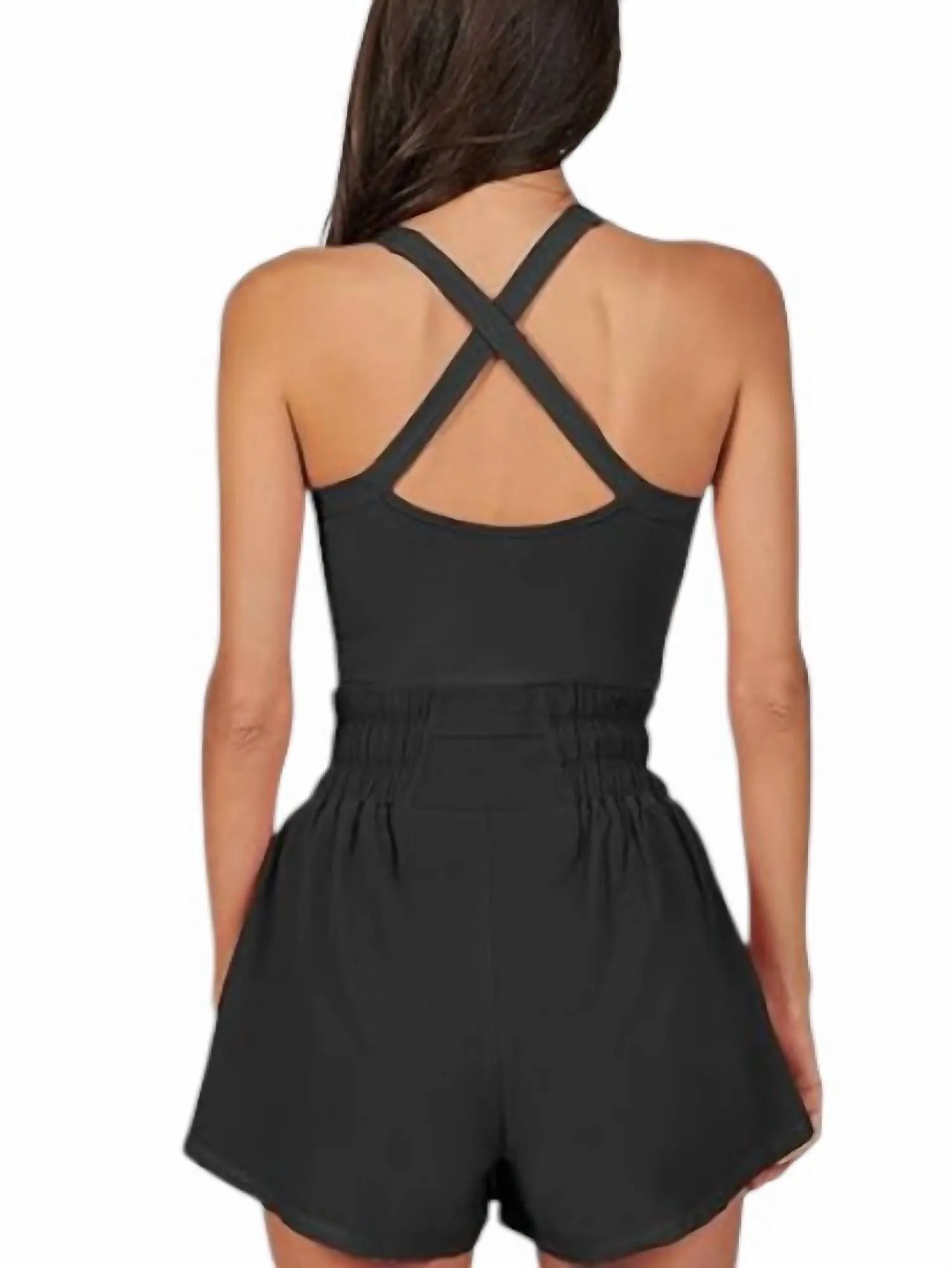Hybrid Performance Skort In Black Deep Space/raven