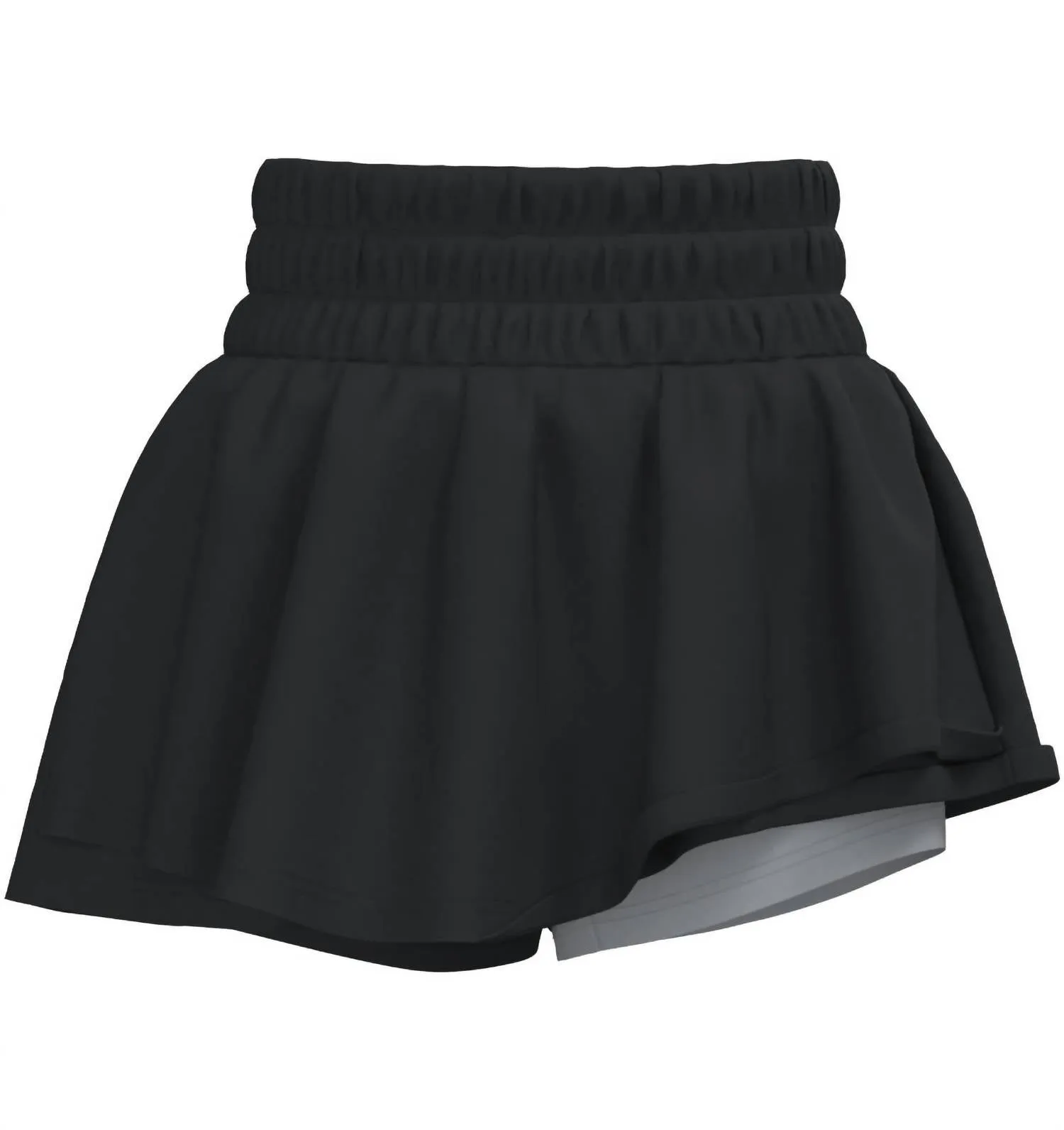 Hybrid Performance Skort In Black Deep Space/raven