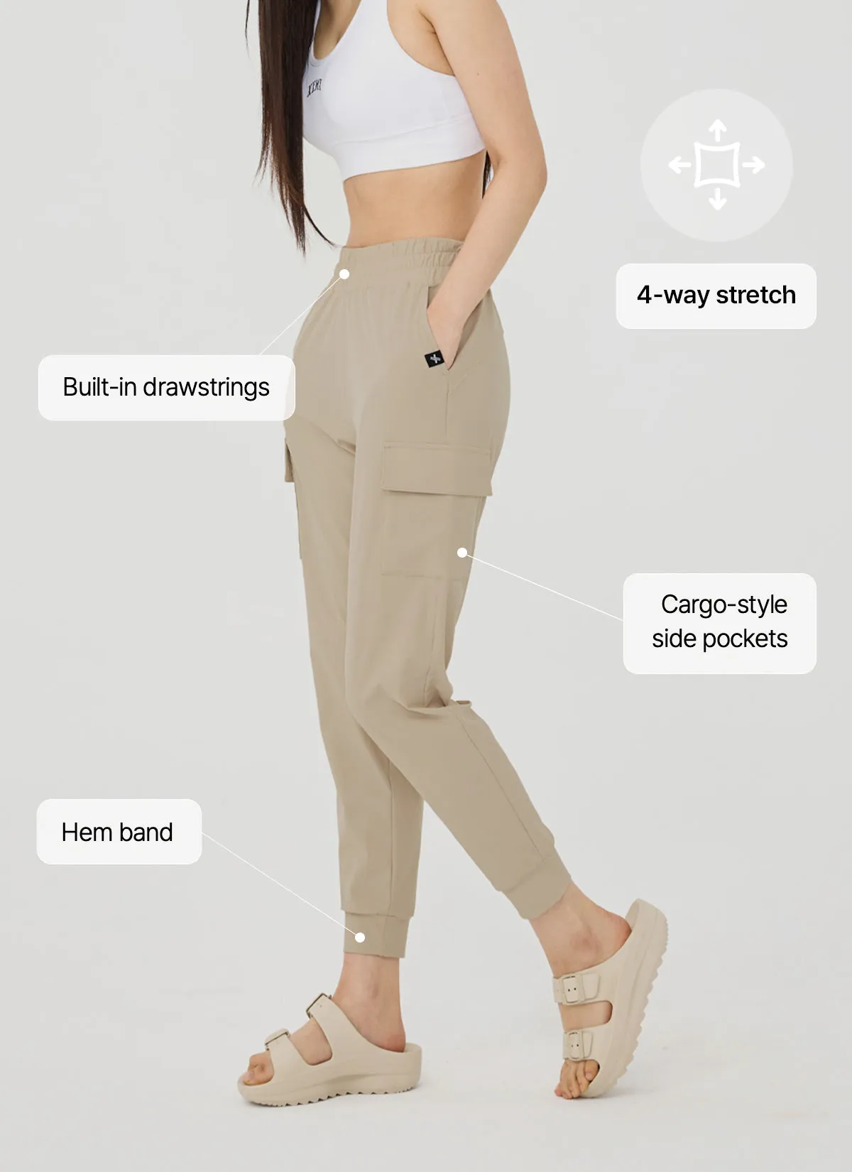 Ice Comfort Cargo Jogger Pants