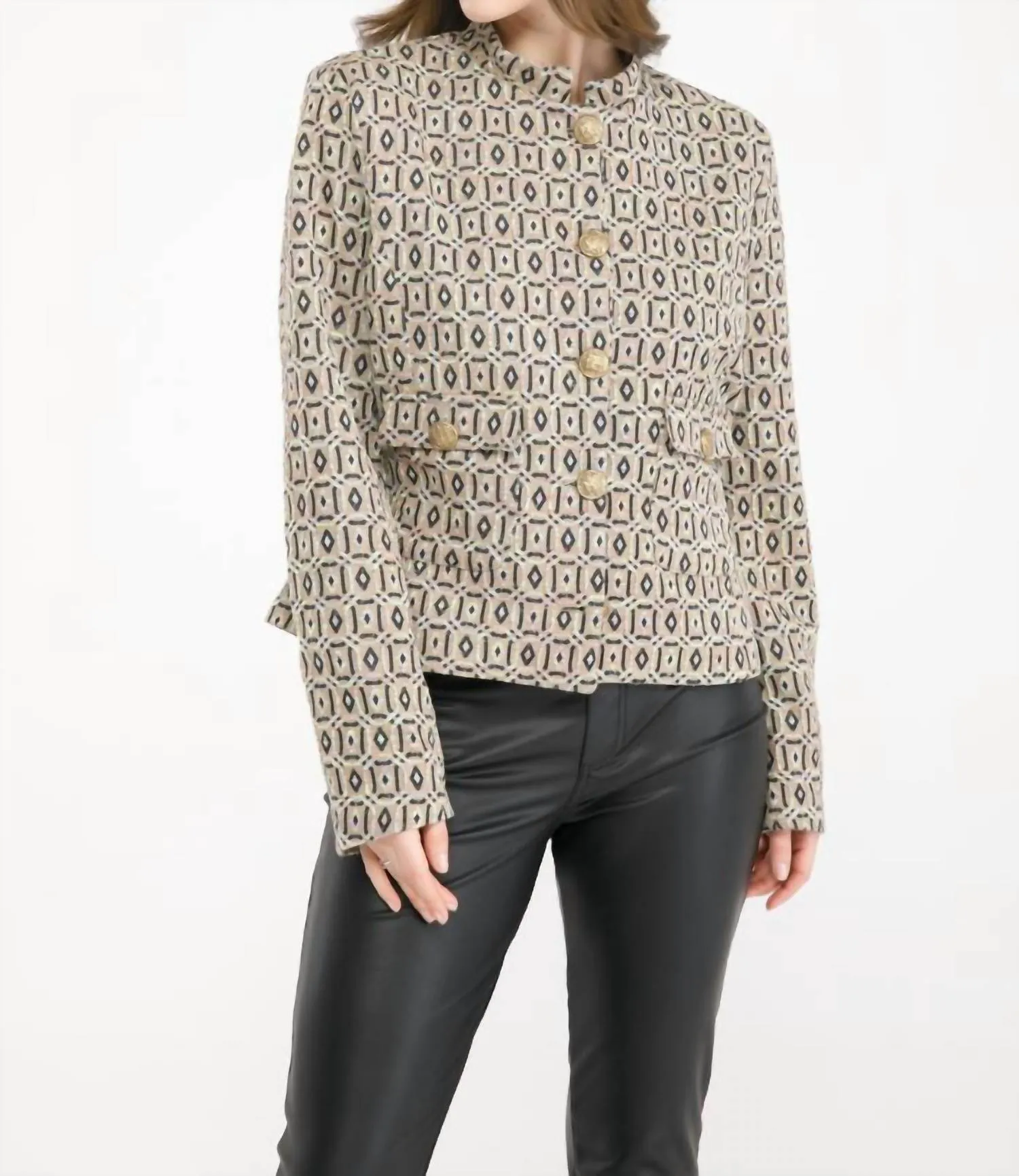 Iconic Jacket In Chandelier
