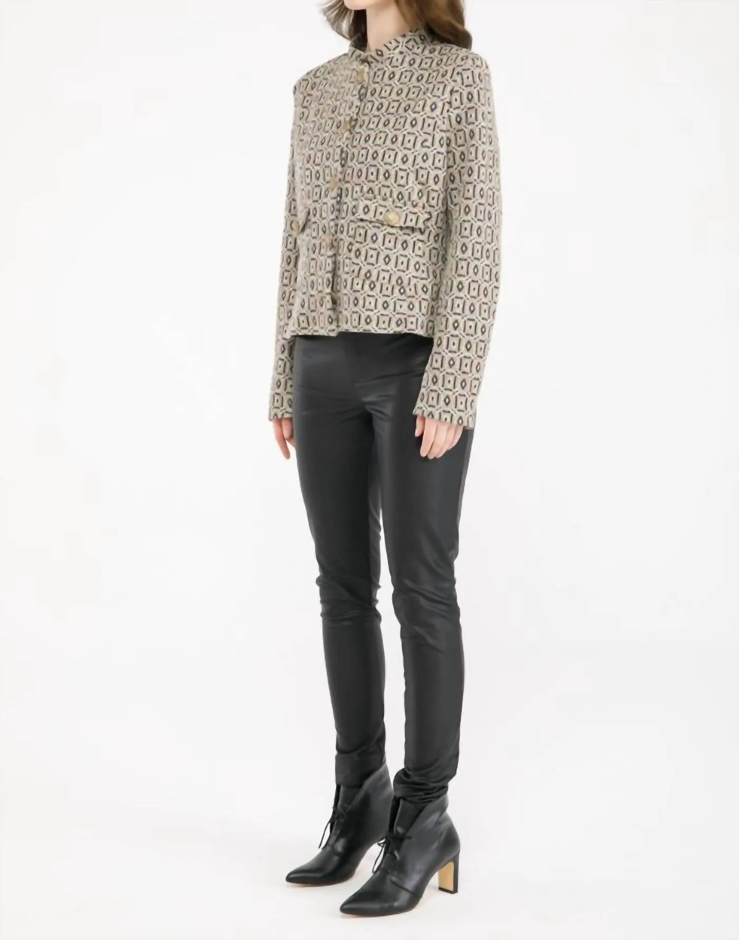 Iconic Jacket In Chandelier