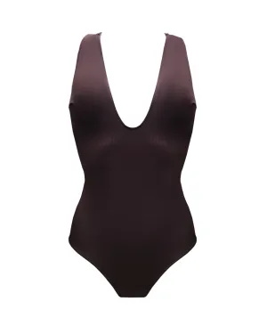 ILLUMINATE Body Swimsuit | Chocolate Brown