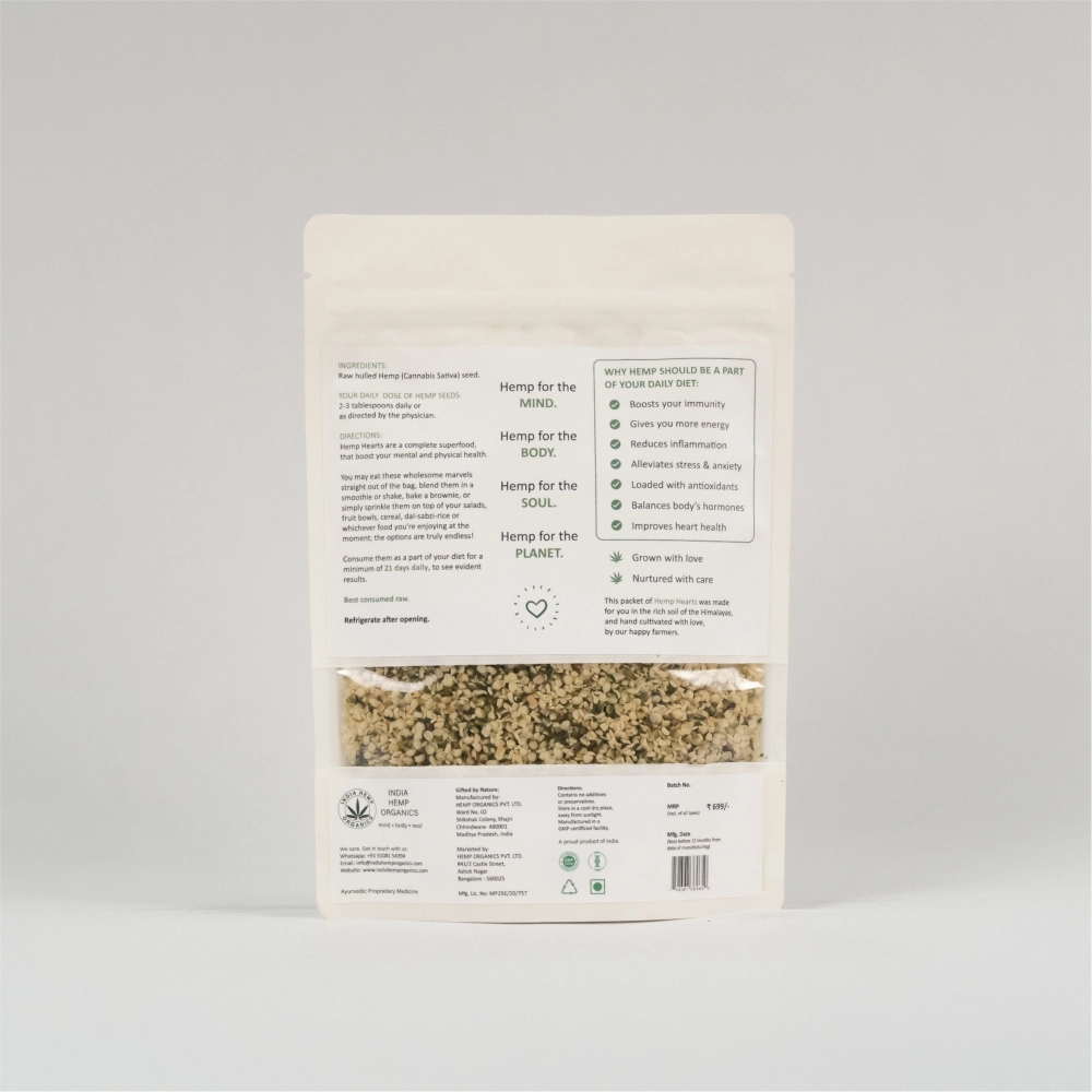India Hemp Organics Hemp Hearts for Dogs and Cats