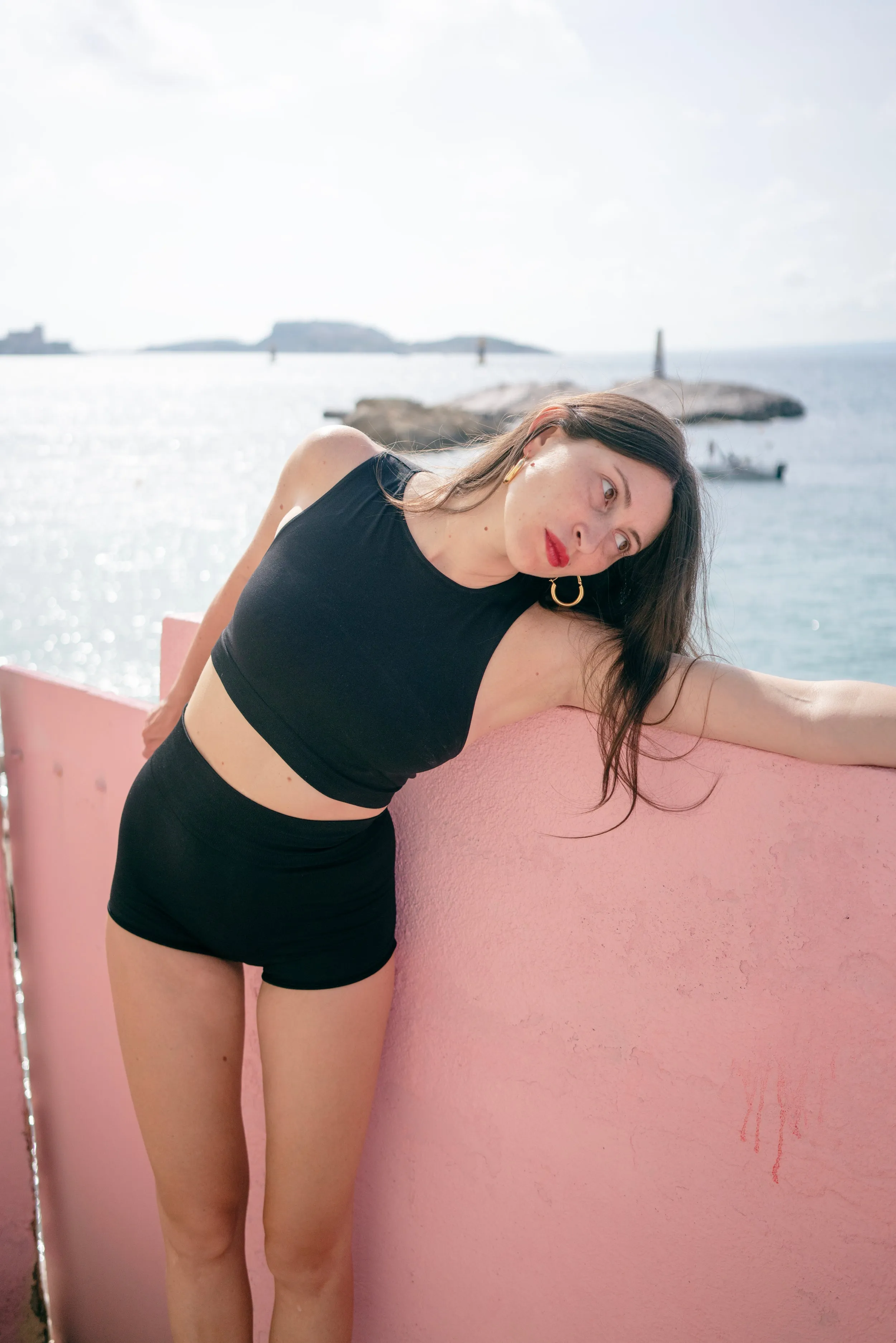 INSPIRE Bikini Bra Top | Black