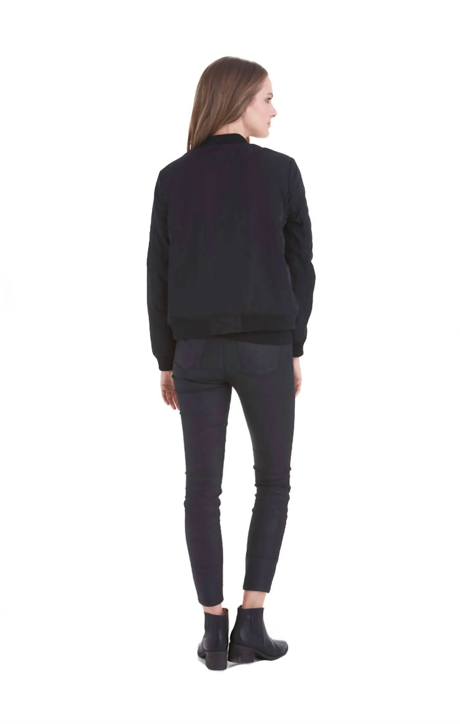 Jupiter Bomber Jacket In Black