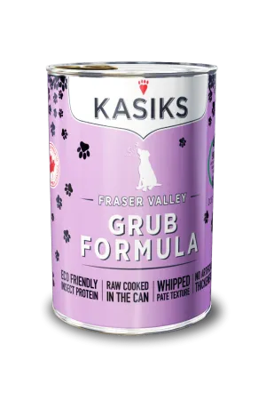 Kasiks Fraser Valley Grub Formula Wet Dog Food