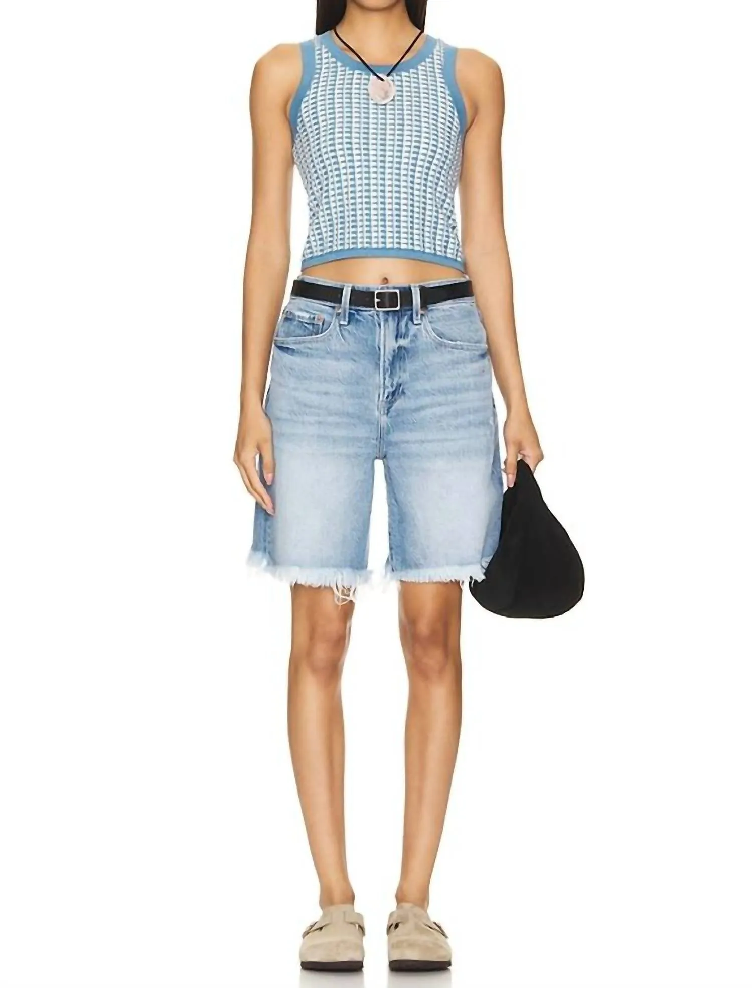 Kaylee Denim Shorts In Altitude Vintage