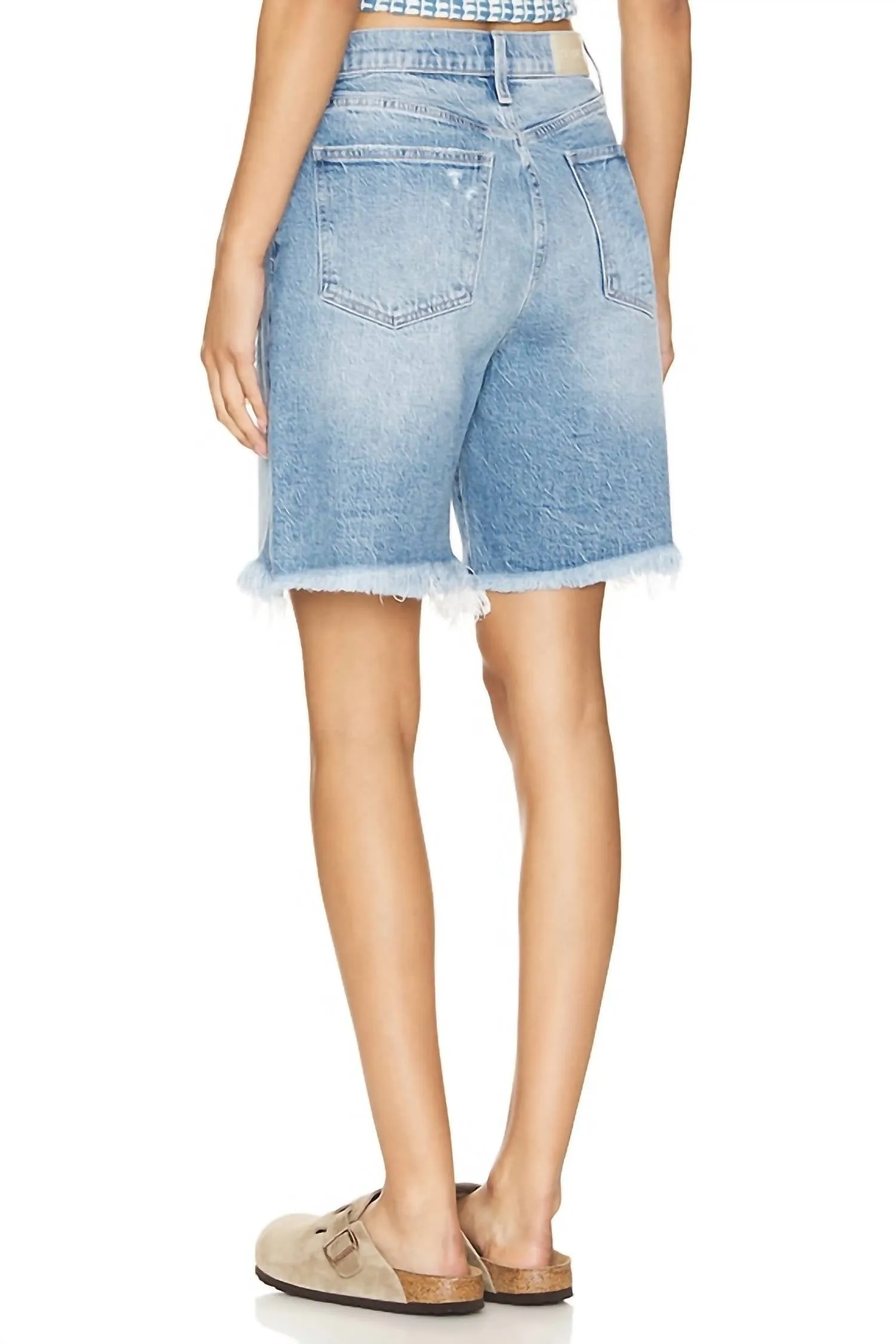 Kaylee Denim Shorts In Altitude Vintage