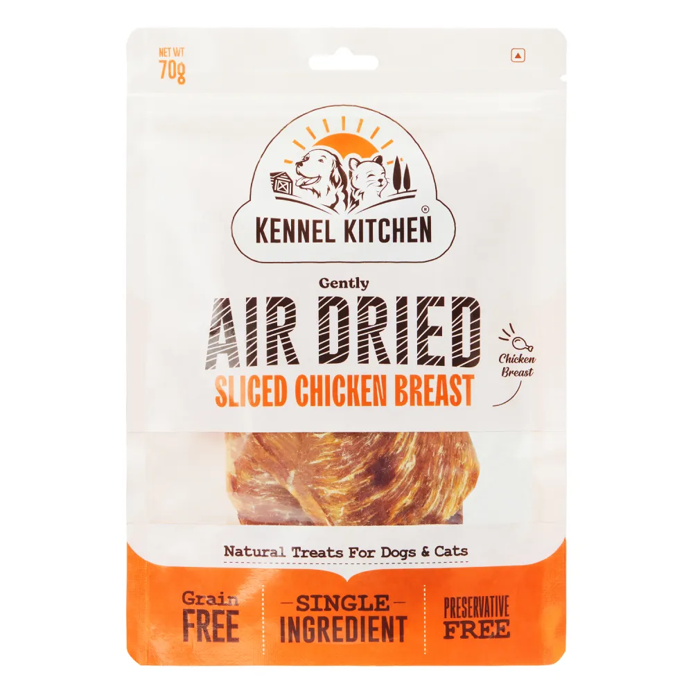 Kennel Kitchen Air Dried Chicken Jerky Dog and Cats Treats