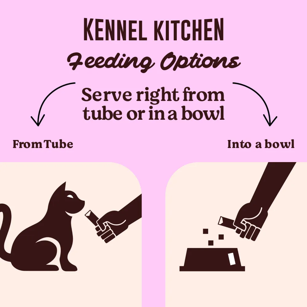 Kennel Kitchen Creameroo Crab with Mackerel Creamy Cat Treats