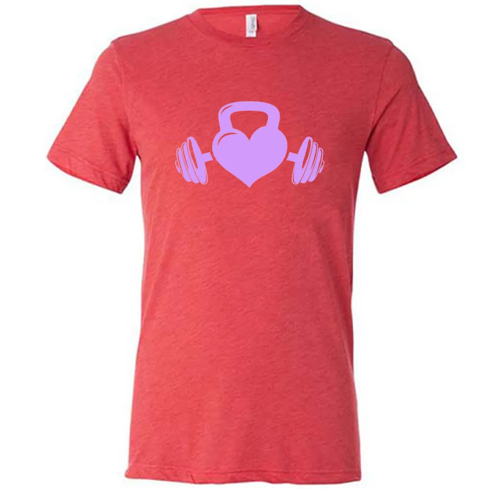 Kettlebell Heart Shirt Unisex