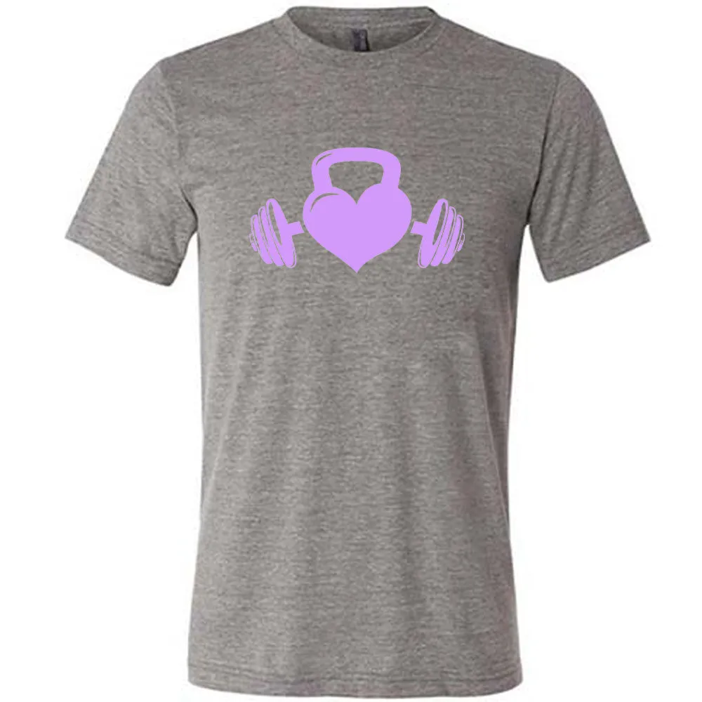 Kettlebell Heart Shirt Unisex