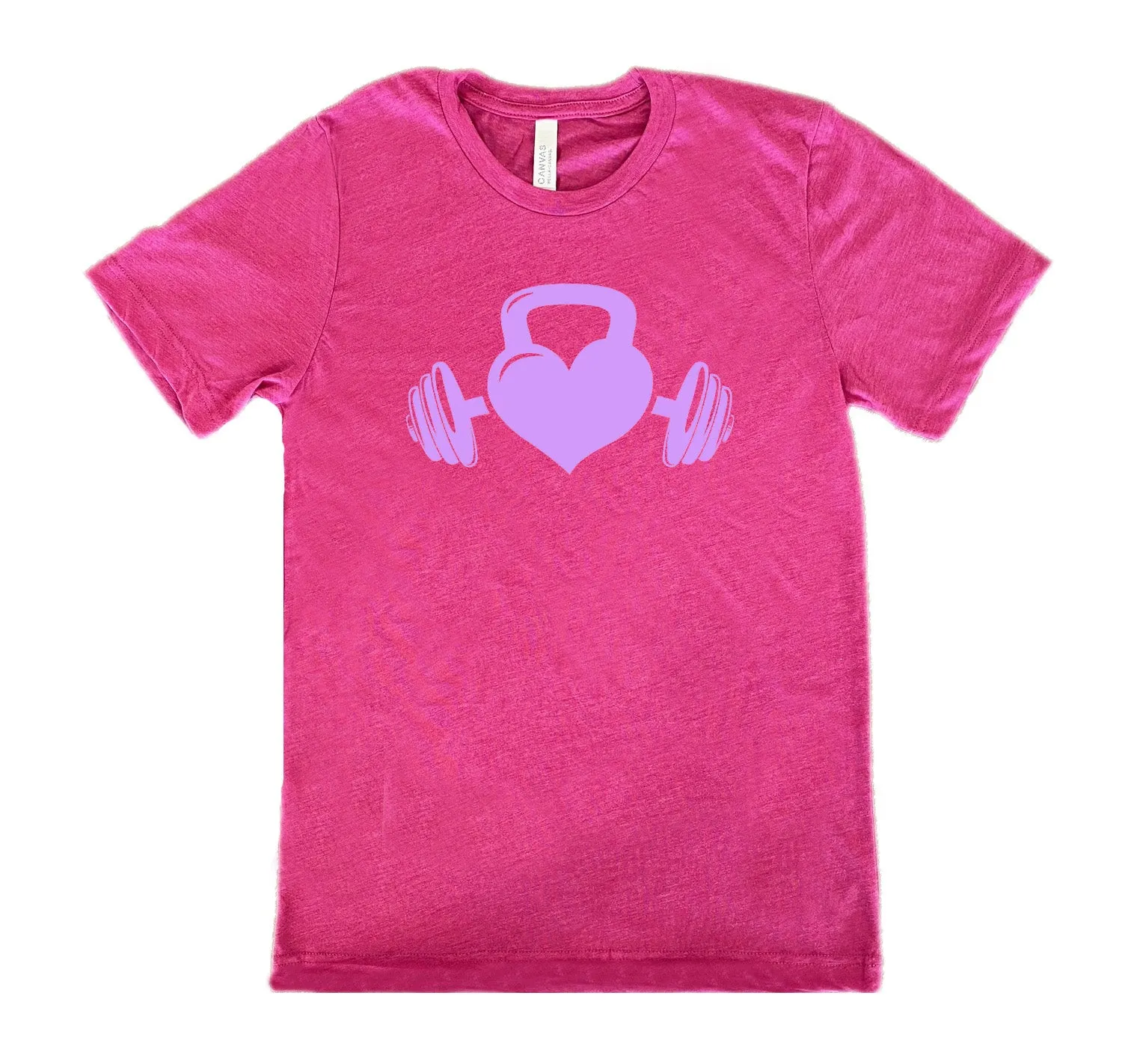 Kettlebell Heart Shirt Unisex