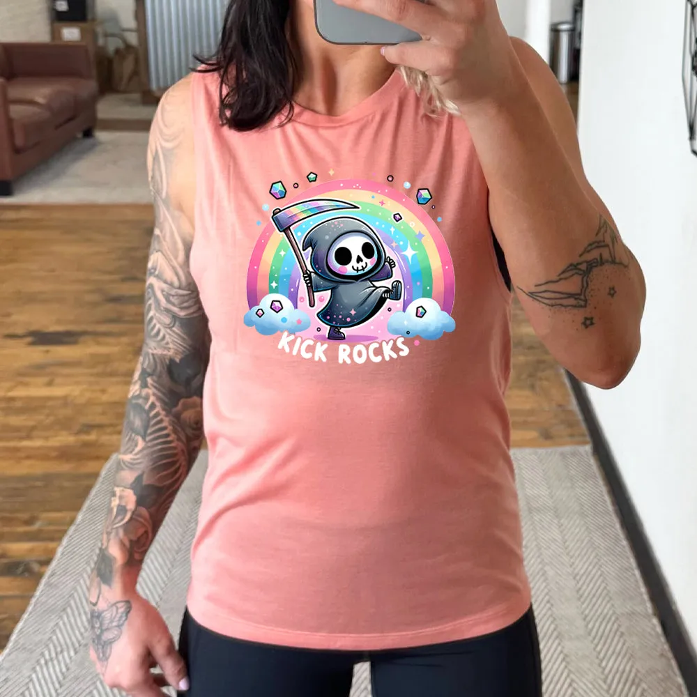 Kick Rocks Muscle Tank