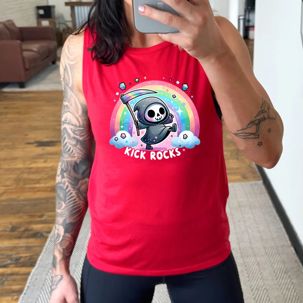 Kick Rocks Muscle Tank