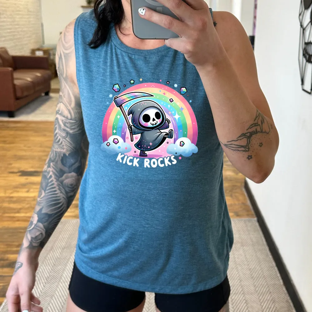 Kick Rocks Muscle Tank
