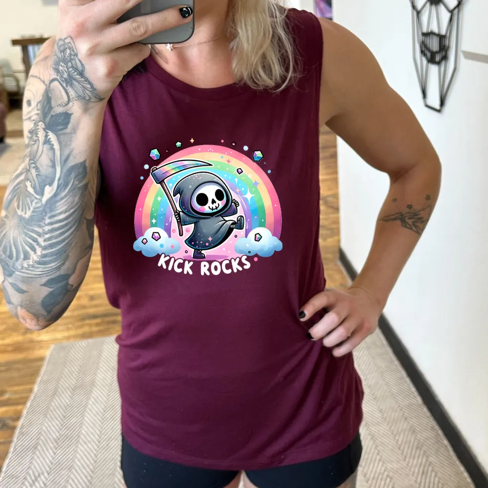 Kick Rocks Muscle Tank