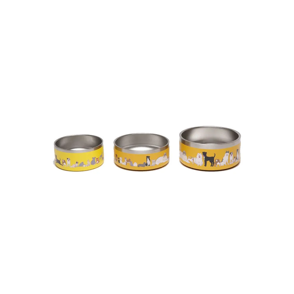 Kiki Stainless Steel Dog Bowl