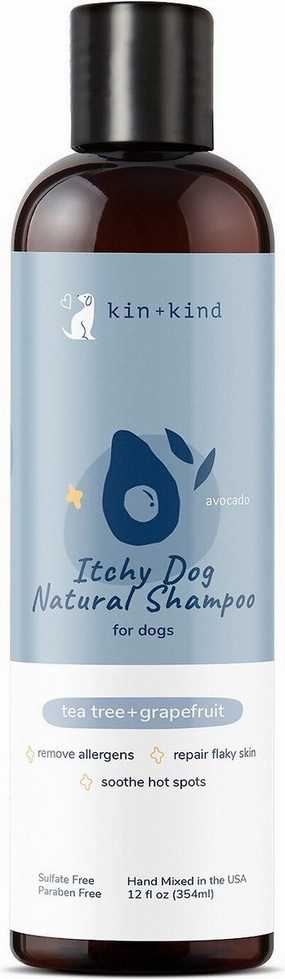 Kin   Kind Itchy Dog Shampoo Tea Tree   Grapefruit 12 oz.