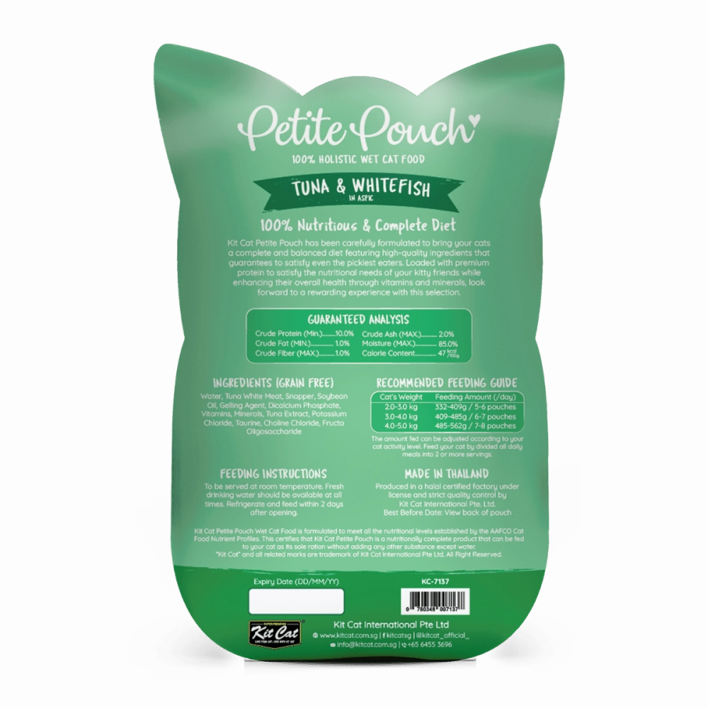 Kit Cat Tuna & White Fish, Chicken & Salmon and Chicken & Tuna Cat Wet Food Combo
