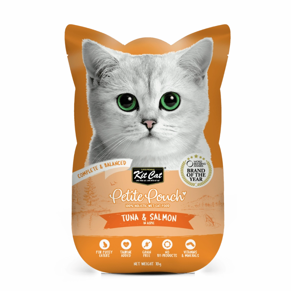 Kit Cat Tuna and Salmon Fish Cat Wet Food