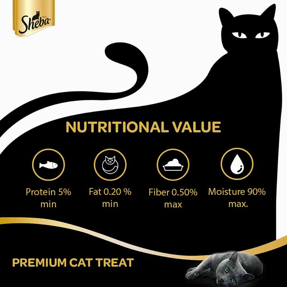 Kitty Yums Ocean Fish Persian Dry Food, Sheba Tuna Prawn Maguro Melty Premium Cats Treats Combo