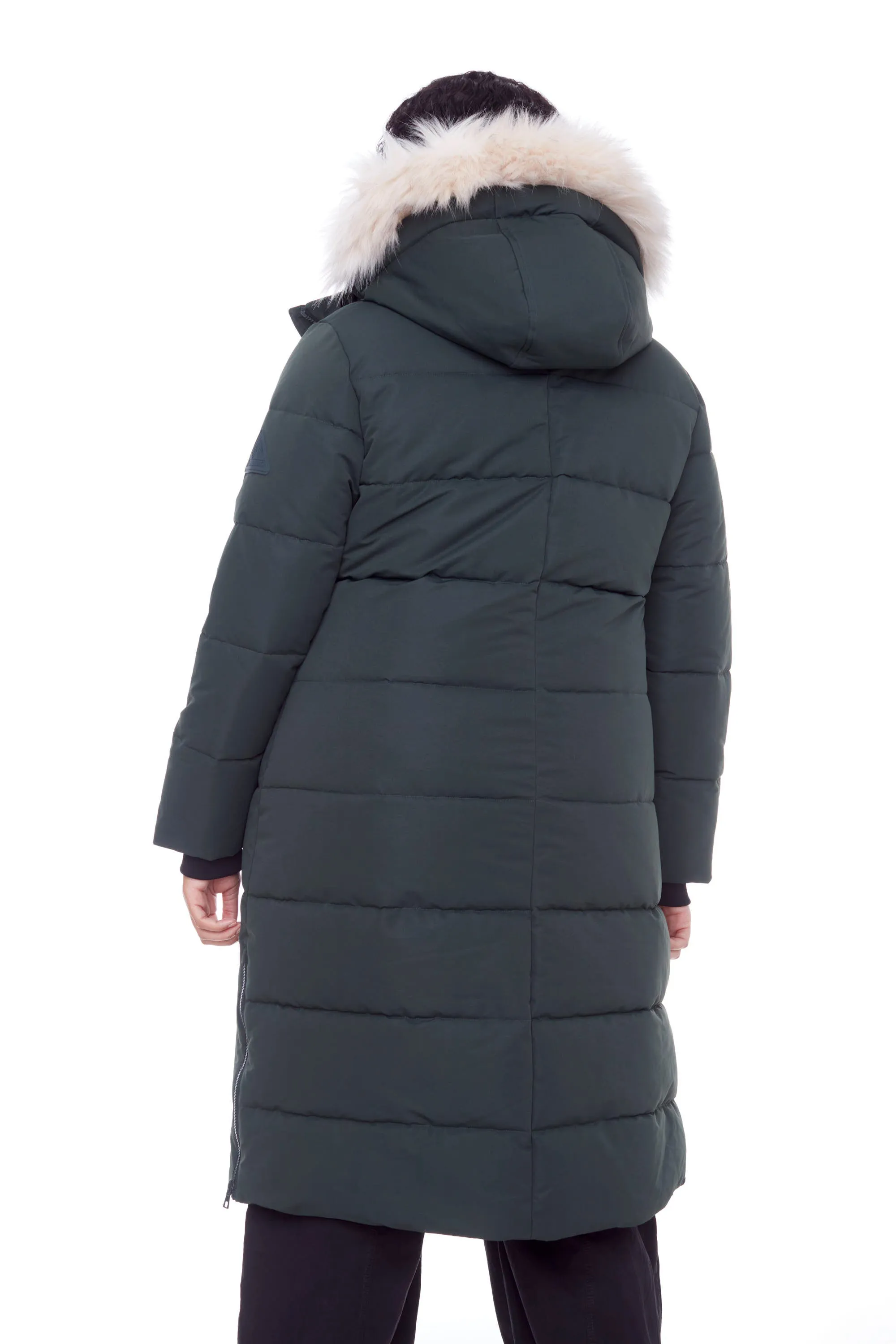 KLUANE PLUS | WOMEN'S VEGAN DOWN (RECYCLED) ULTRA LONG LENGTH PARKA (PLUS SIZE)