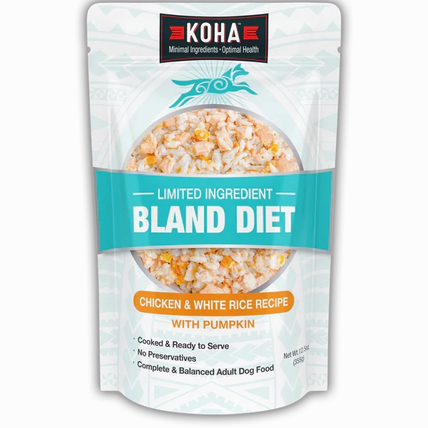 Koha Limited Ingredient Chicken & White Rice Bland Diet for Dogs