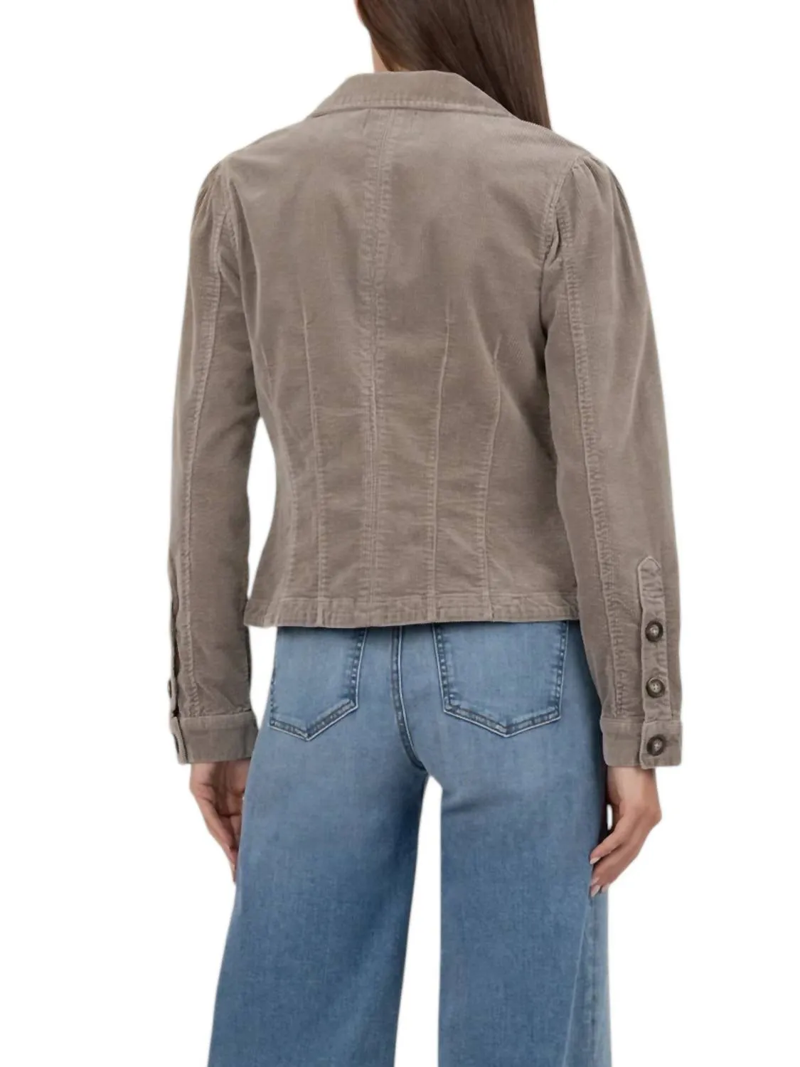 Kyra Corduroy Jacket In Rosemary