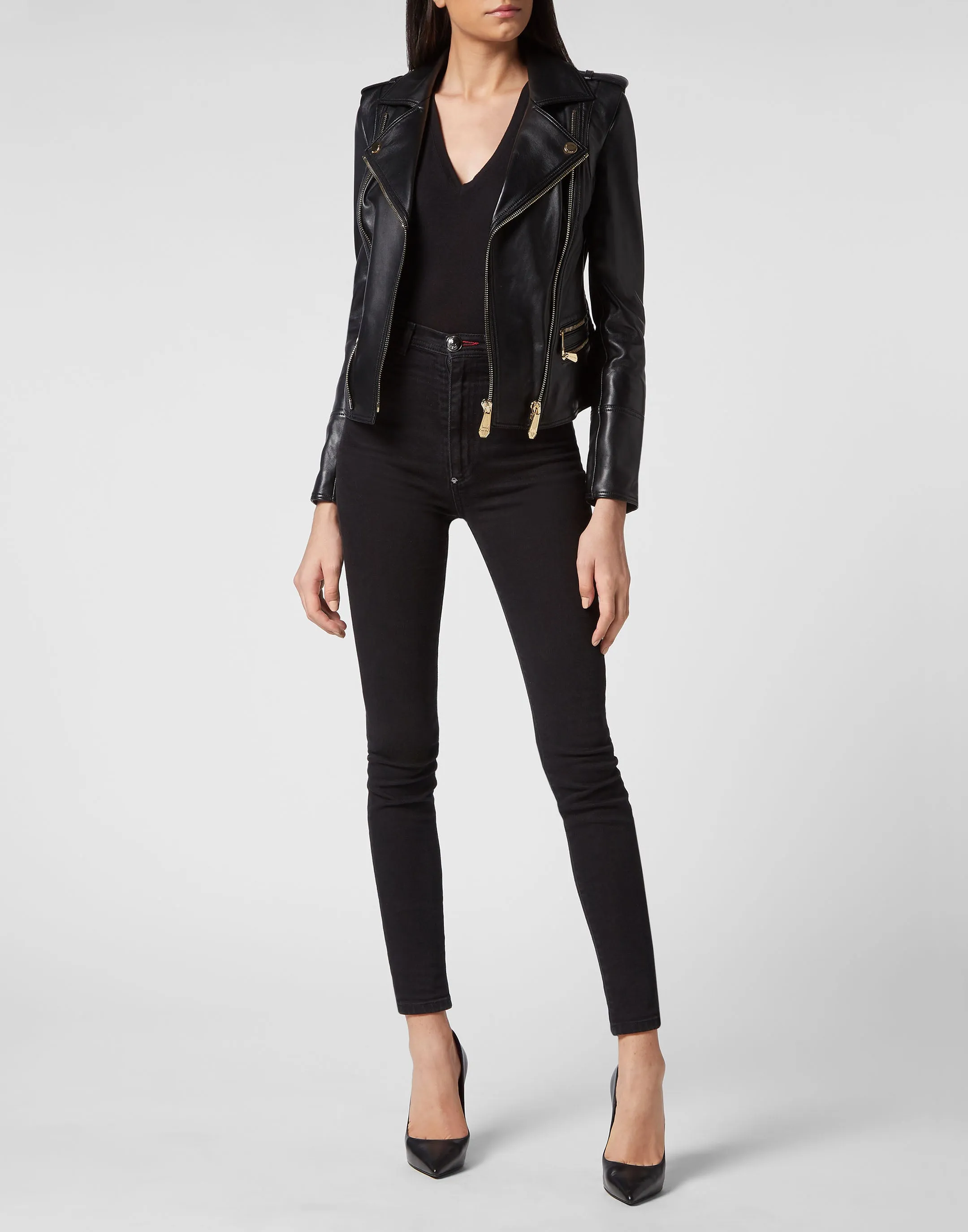 Leather Biker Jacket