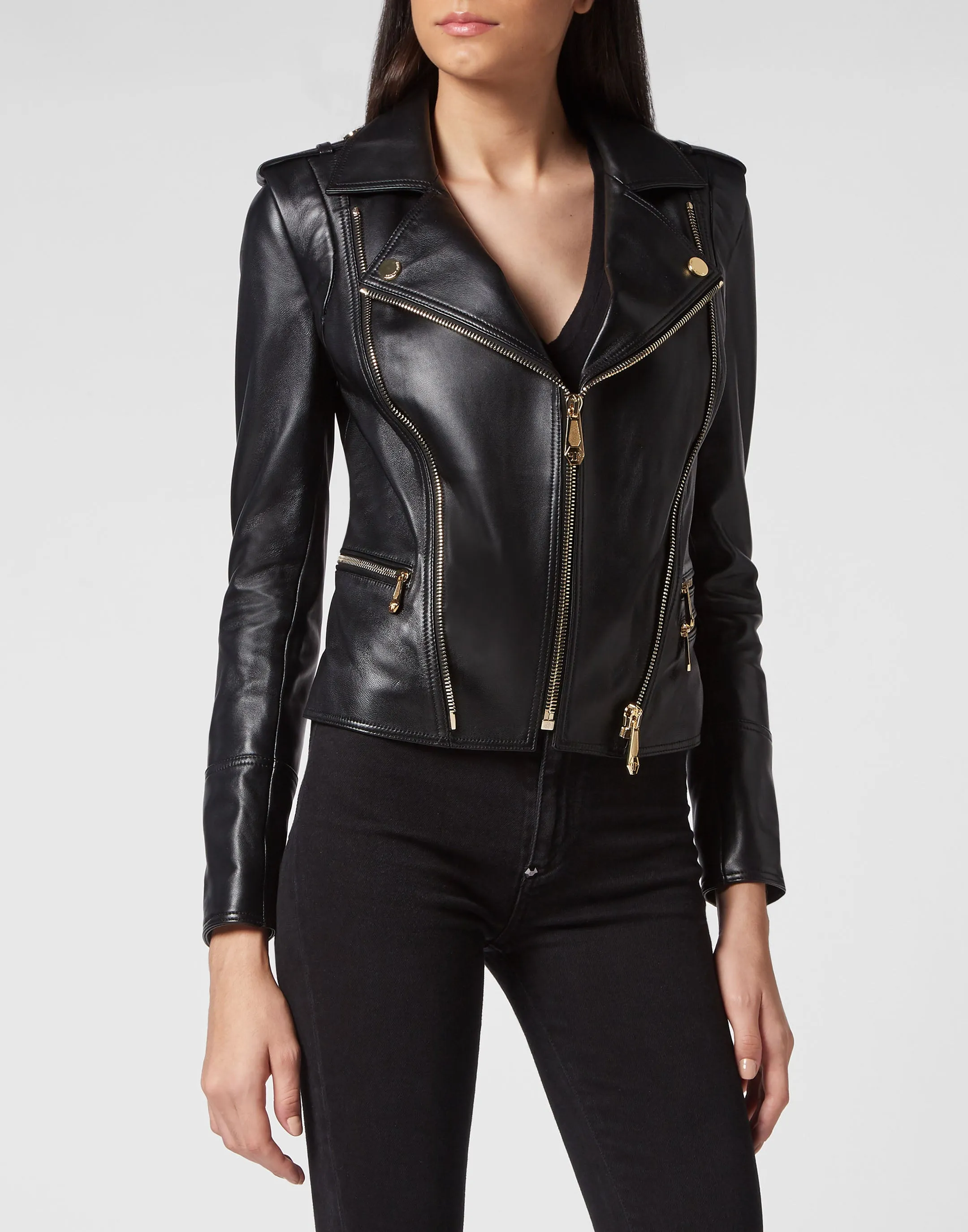Leather Biker Jacket