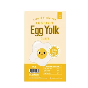 Limited Edition Freeze Dried Egg Yolk Treats for Dogs & Cats