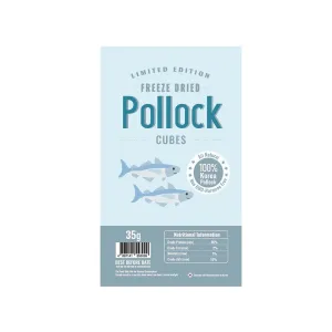 Limited Edition Freeze Dried Pollock Treats for Dogs & Cats