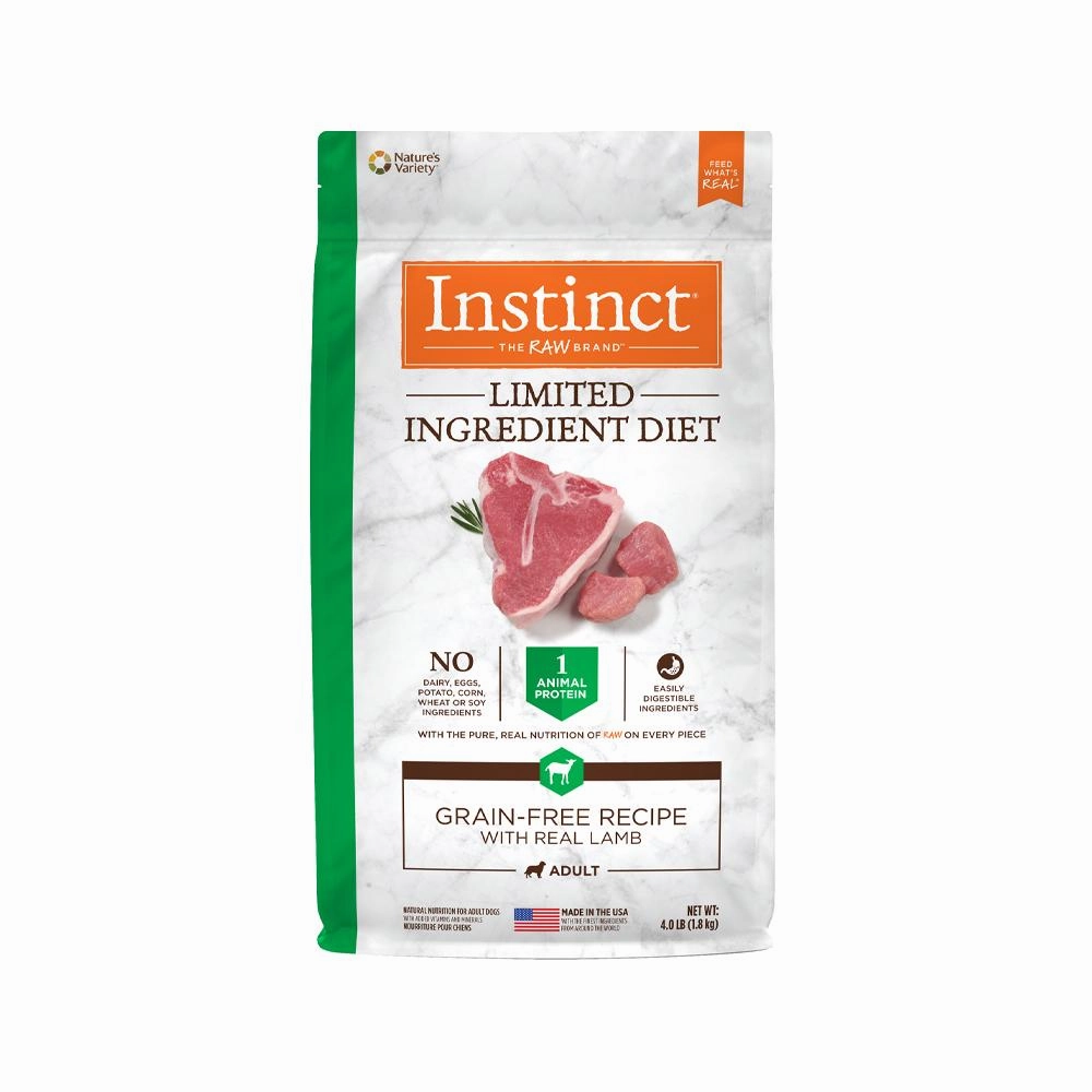 Limited Ingredient Diet Grain Free Adult Dog Dry Food - Lamb
