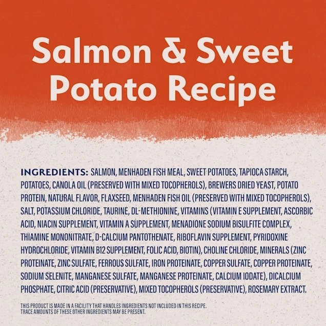 Limited Ingredient Diets Grain Free Adult Dog Dry Food - Salmon & Sweet Potato