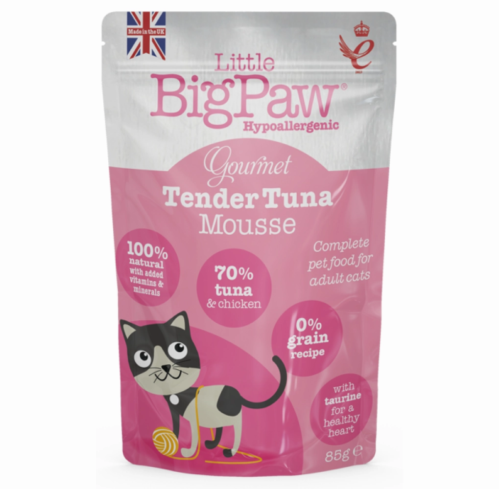 Little Big Paw Atlantic Tuna Mousse Cat Wet Food