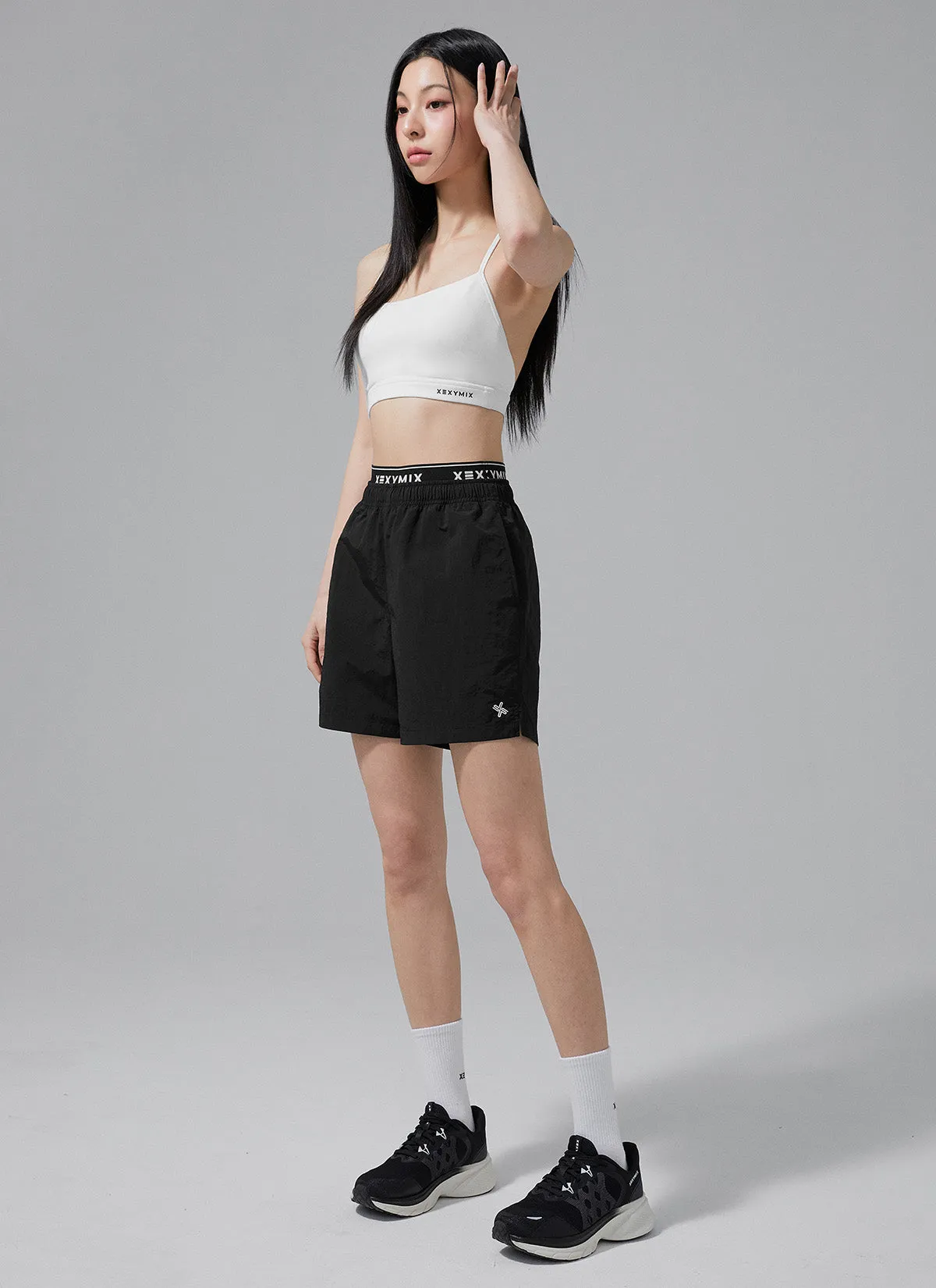 Logo Banding Woven Shorts
