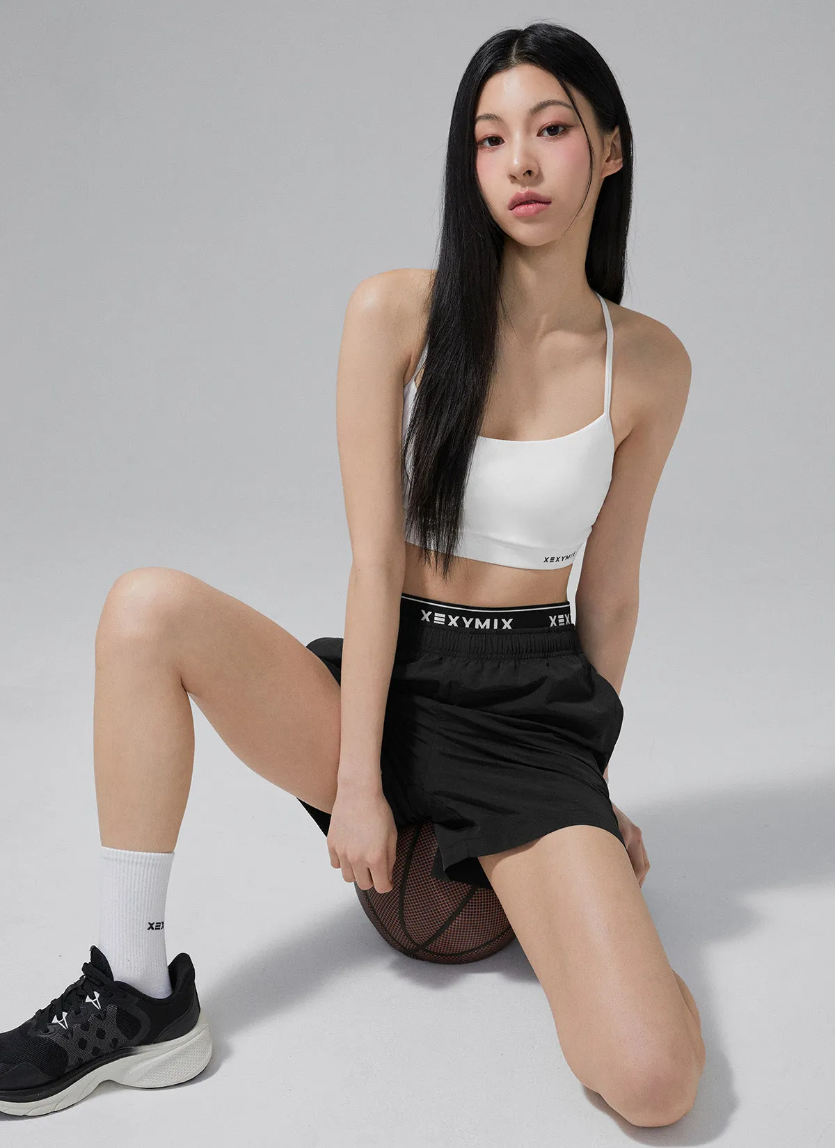 Logo Banding Woven Shorts