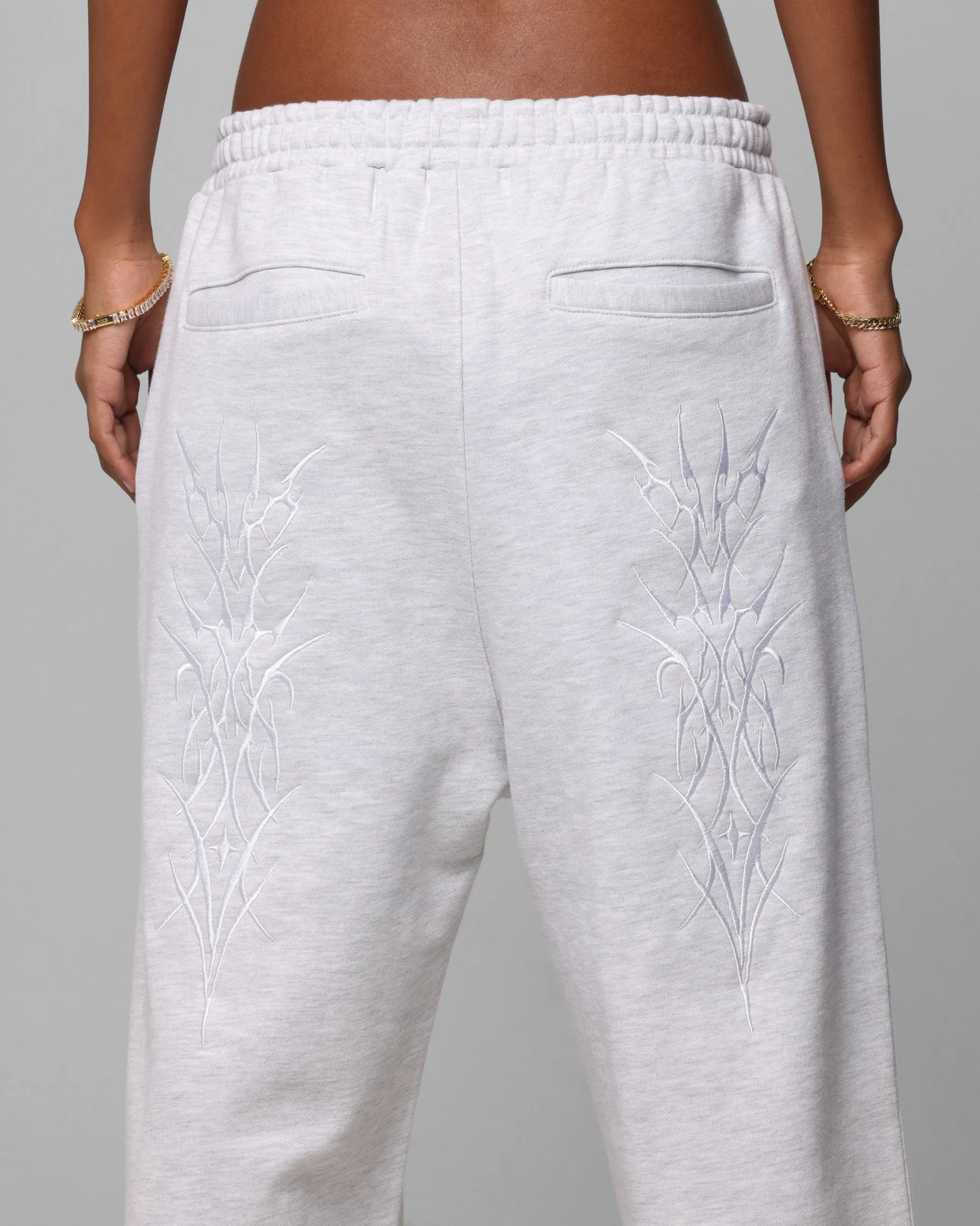 Loiter Blood Born Track Pants Grey Marle