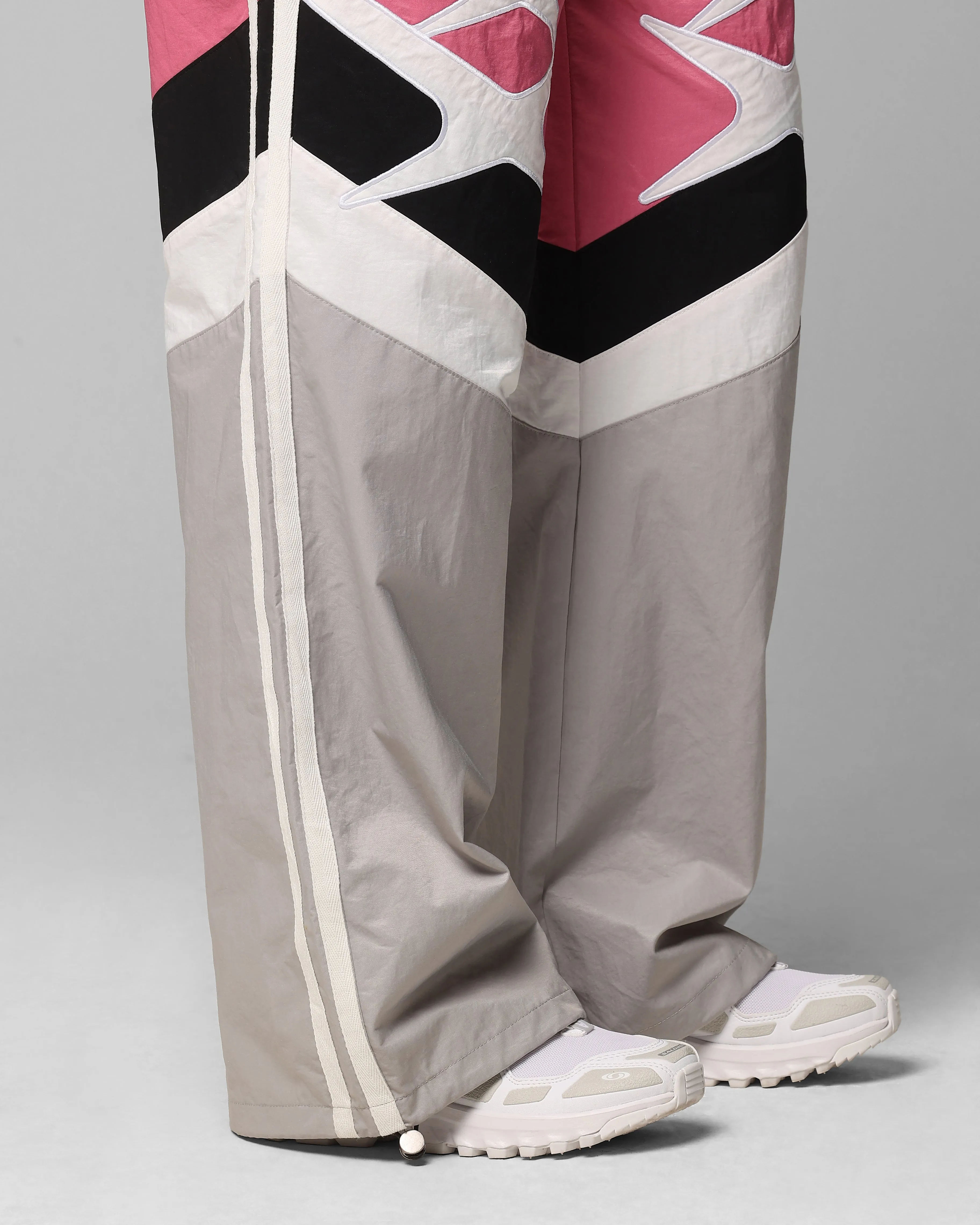 Loiter Hybrid Trackpants Pink/Grey