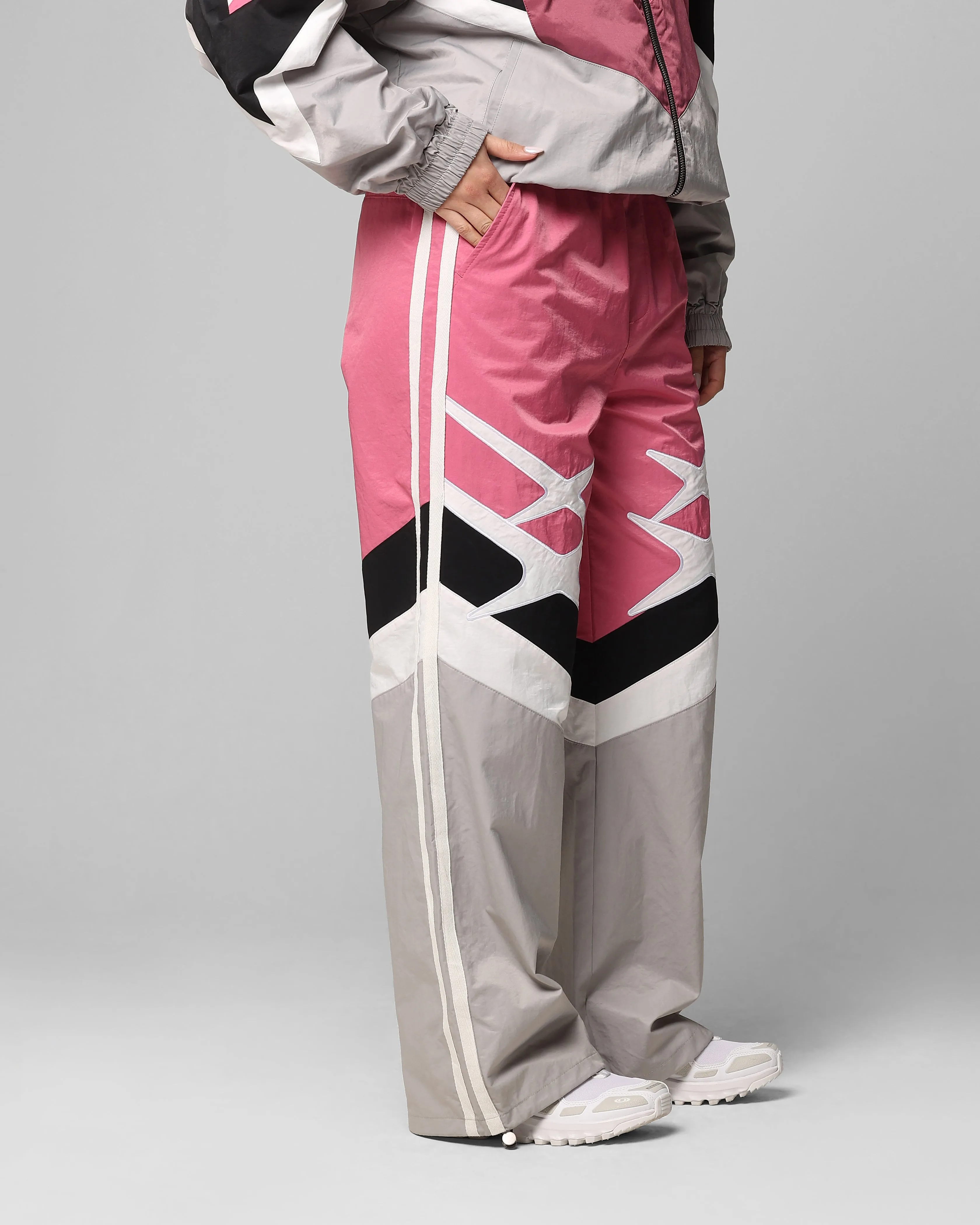 Loiter Hybrid Trackpants Pink/Grey