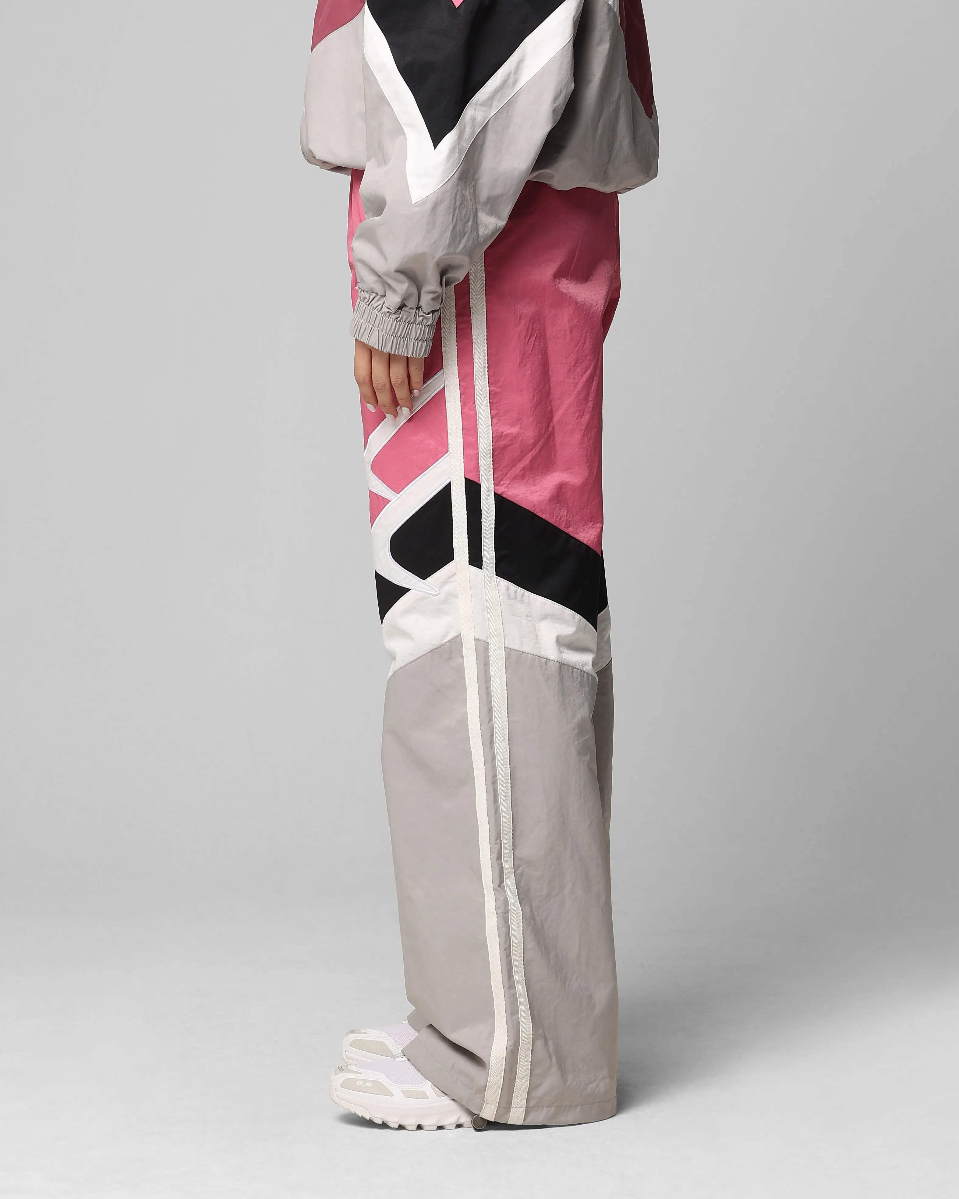 Loiter Hybrid Trackpants Pink/Grey