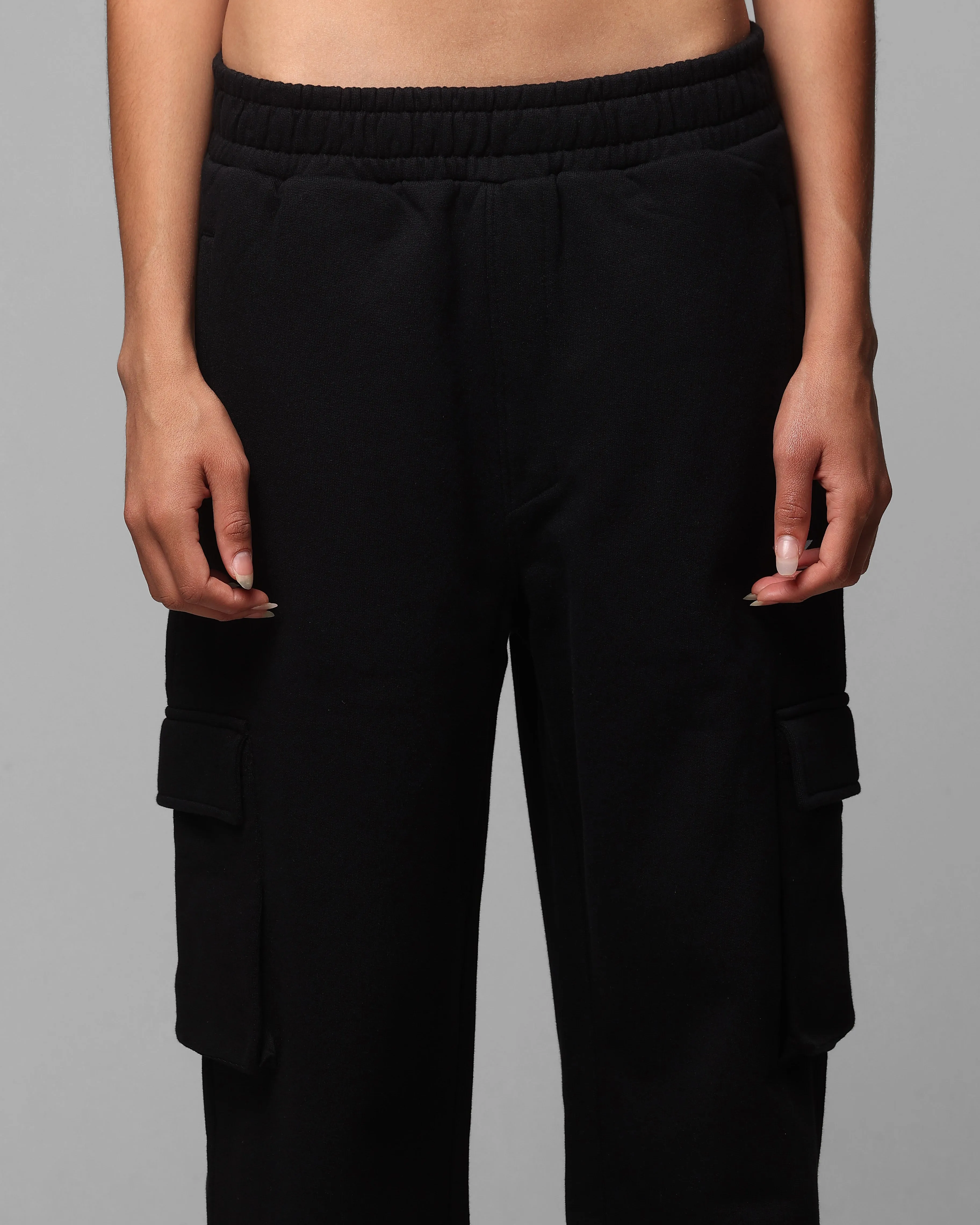 Loiter Premium Essentials Sweatpants Black/White