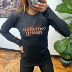 Long Sleeve Tee | Caffeine Queen