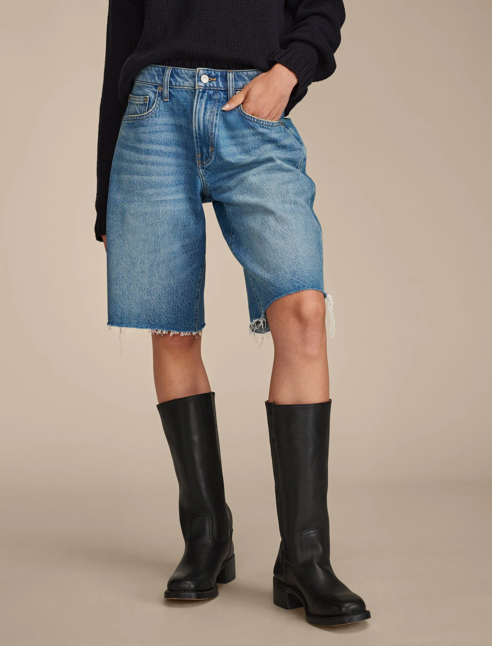 Lucky Brand Women's Loose Bermuda Short