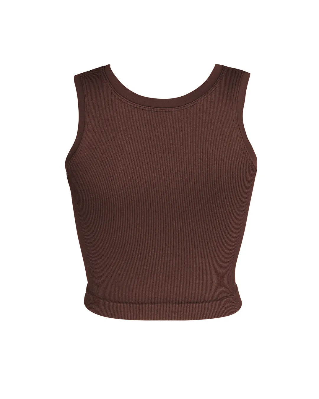 LUMINOUS Ribbed Vest | Maroon