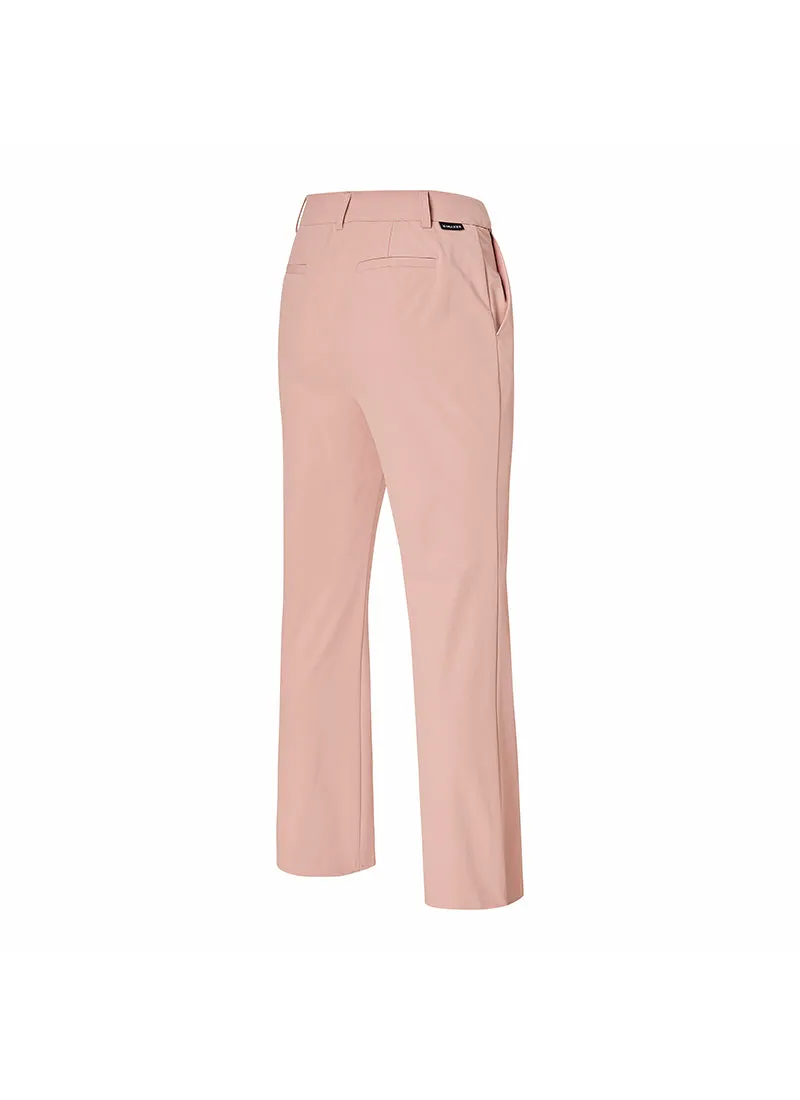 Magic Banding Women's Twill Fluffy Boots Cut Slacks