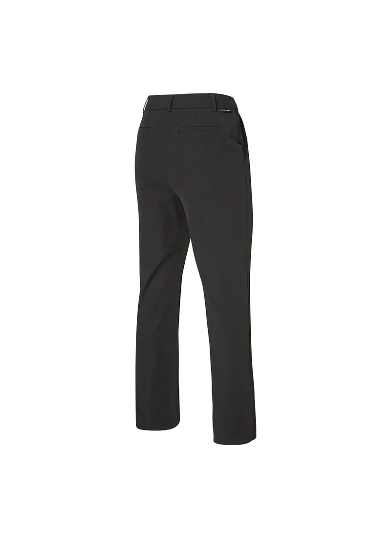 Magic Banding Women's Twill Fluffy Boots Cut Slacks