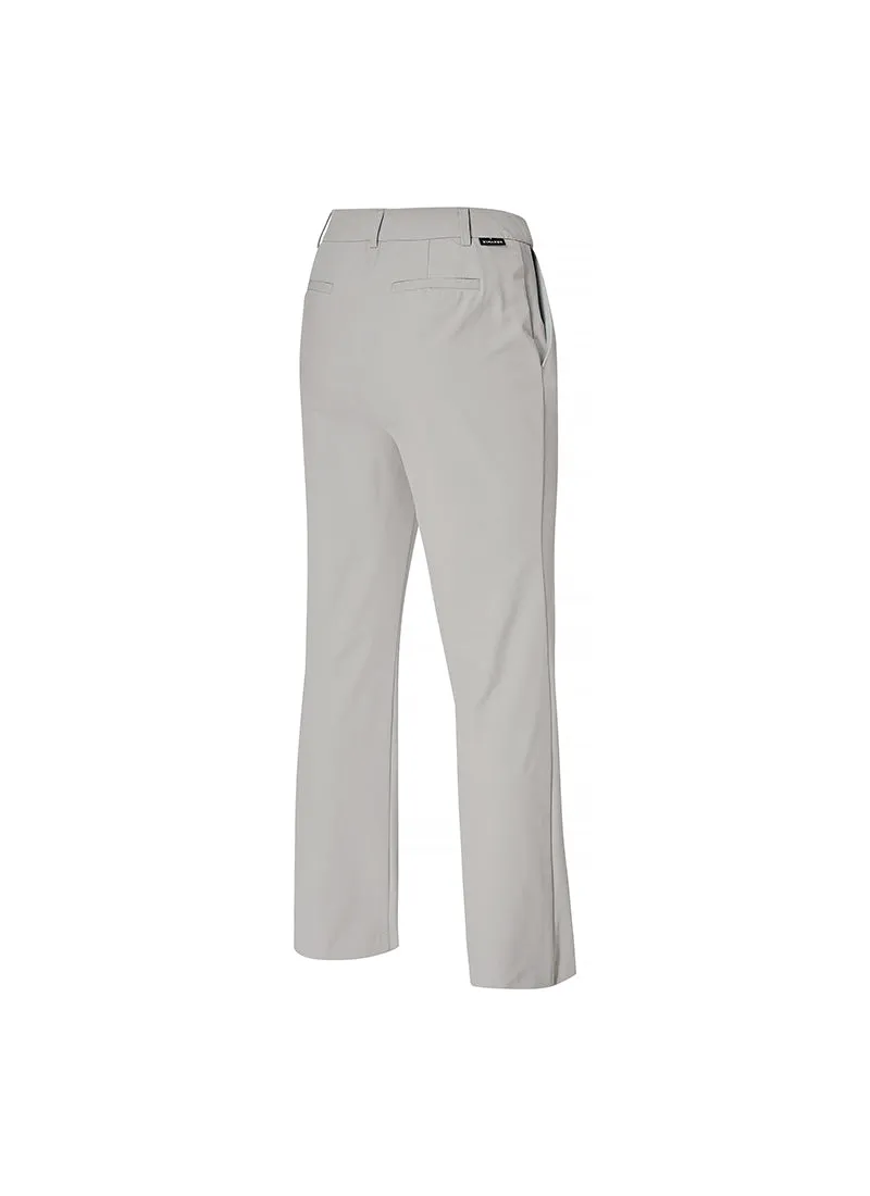 Magic Banding Women's Twill Fluffy Boots Cut Slacks