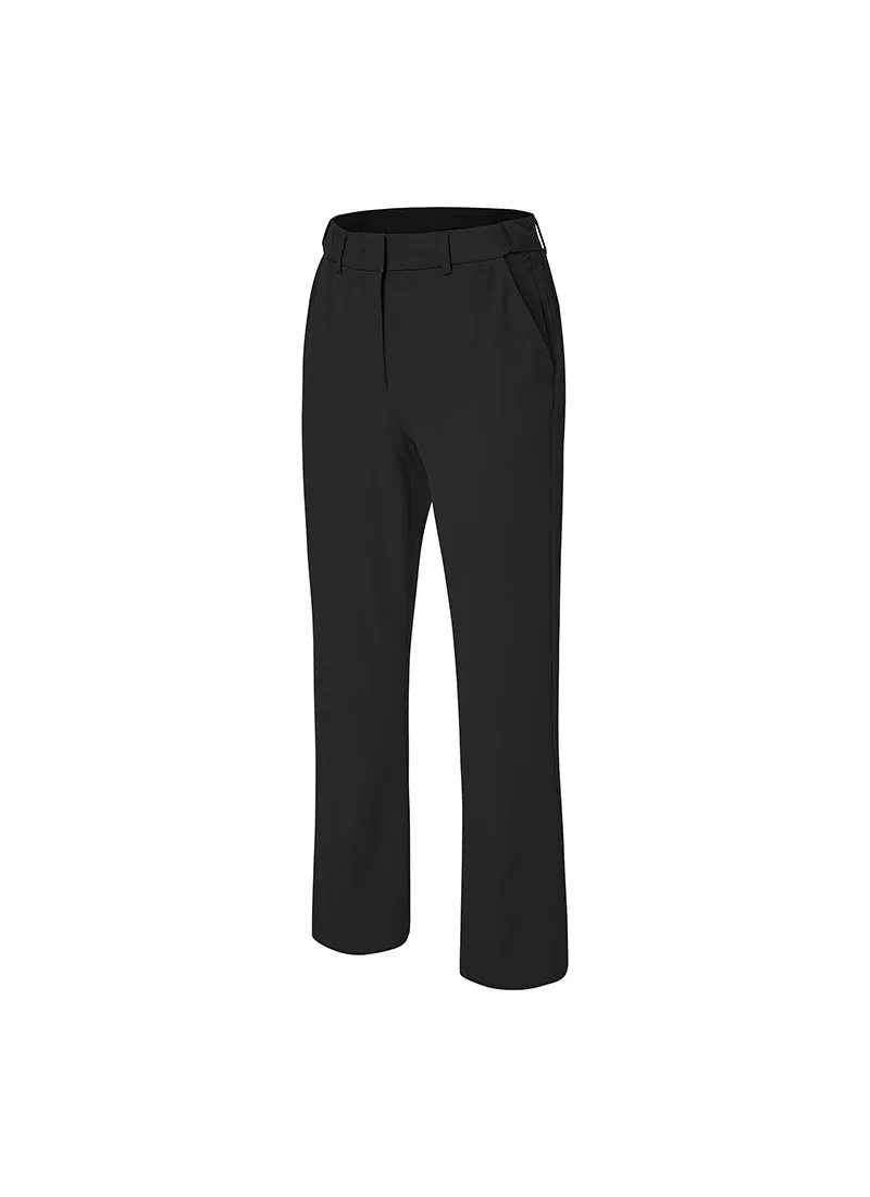 Magic Banding Women's Twill Fluffy Boots Cut Slacks